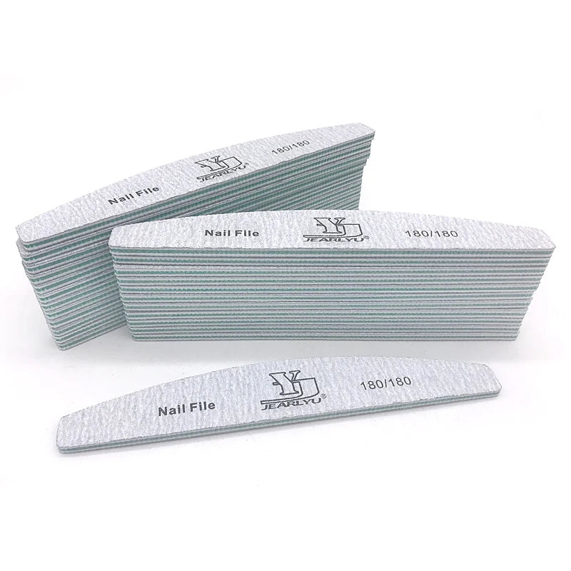 Professional Nail File Set with 5 Colors and Multiple Grits - Smarsty