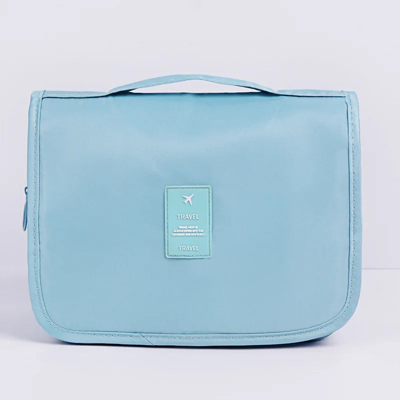 Waterproof Travel Makeup Bag Organizer For Women With Hook - Smarsty