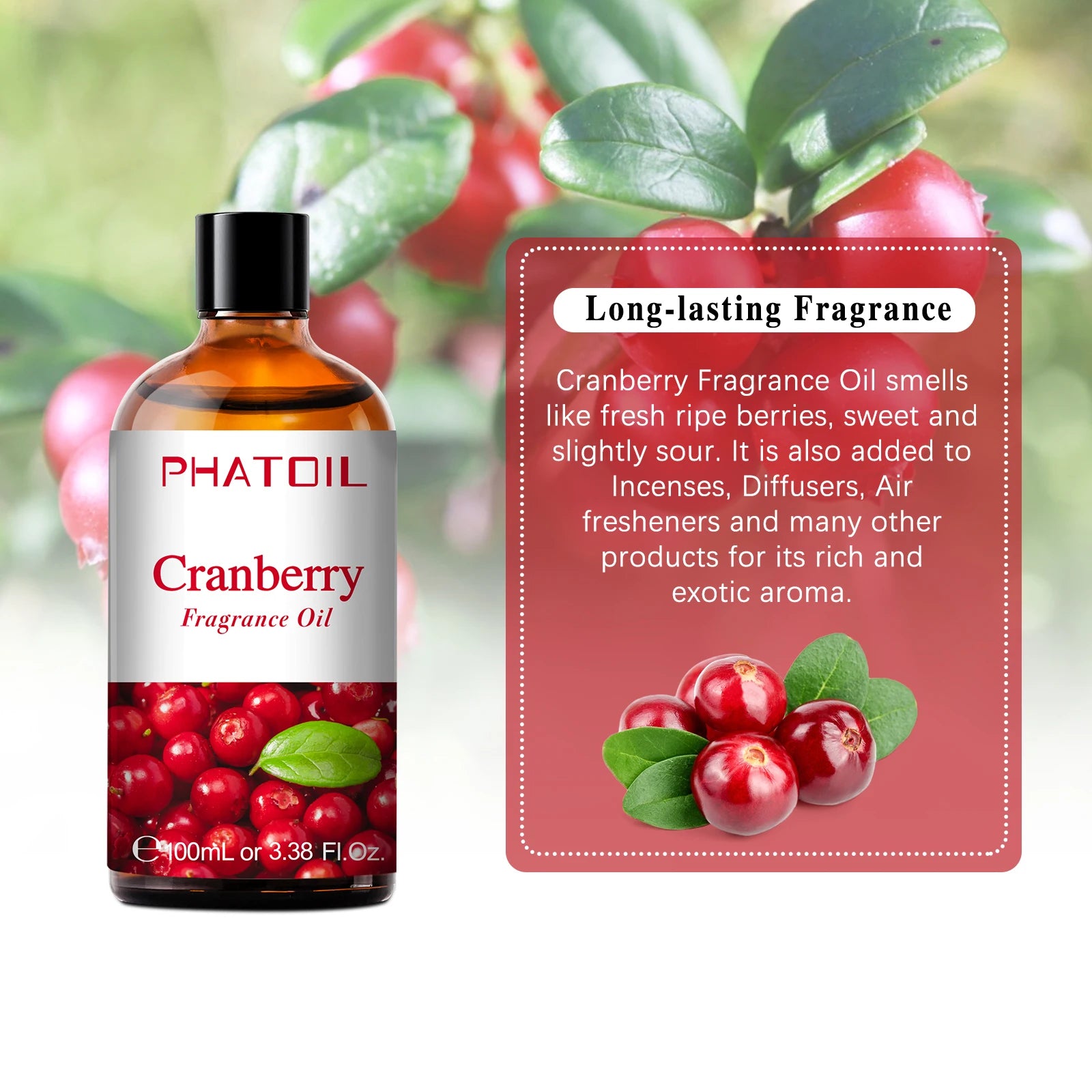 PHATOIL 100ml Aromatherapy Fragrance Oil Pure Essential Oils - Smarsty