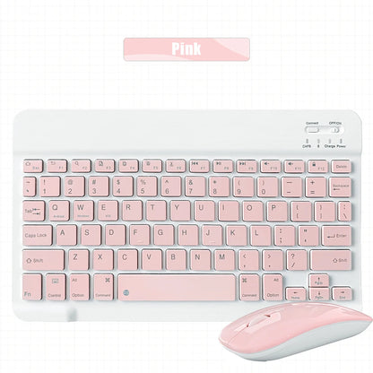 Mini Wireless Bluetooth Keyboard With Integrated Mouse