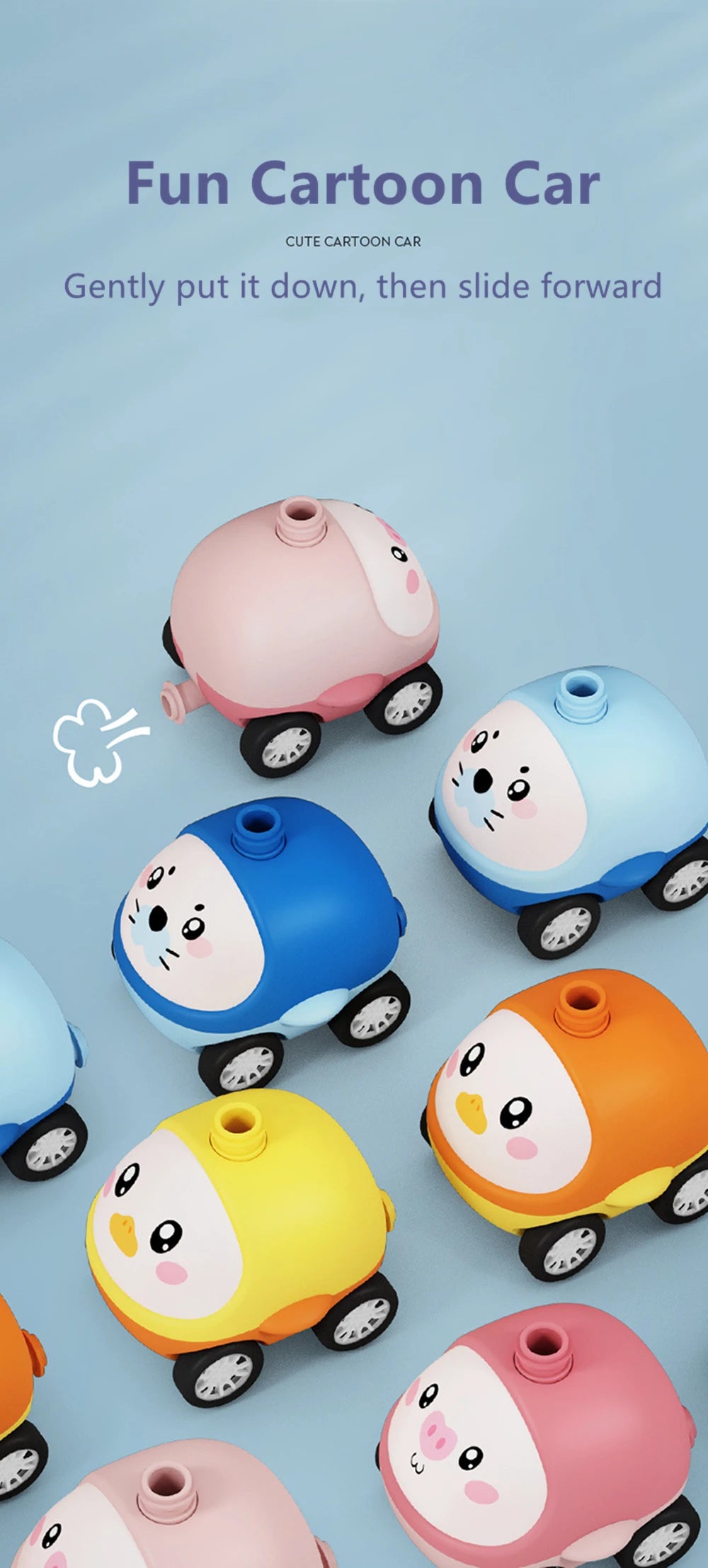 Kids Rocket Balloon Launcher Toys Educational Inertial Air Power Balloon Car Tower Science Toys for Boys Girls Christmas Gift