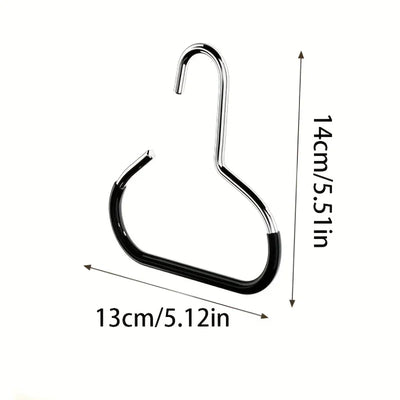 1/2/5pcsVersatile Manganese Steel Round Hook - Perfect for Hats, Ties, Scarves & Bags, Strong Load-Bearing, Non-Deformable - Smarsty