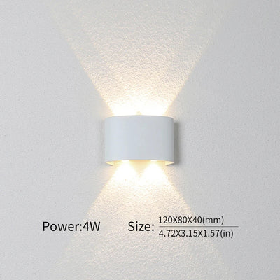 Modern LED Wall Light Waterproof for Home and Garden - Smarsty
