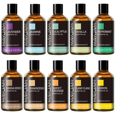 MAYJAM 30ML Aromatherapy Essential Oil Blends for Relaxation - Smarsty