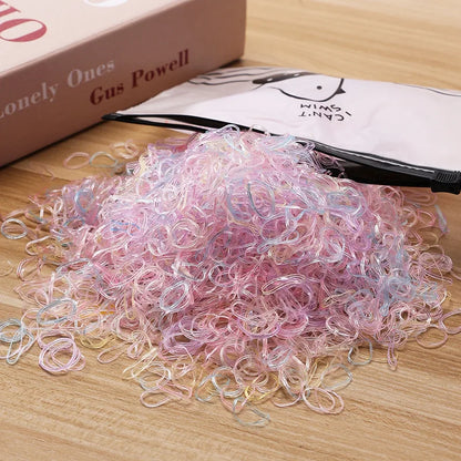 Colorful Kids Hair Ties Ponytail Bands Gentle Non Slip - Smarsty
