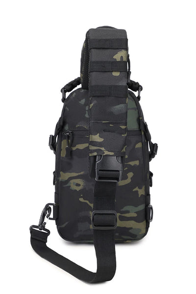 Men's Camping Chest Bag Tactical Sports Shoulder Outdoor Fanny Pack Hiking Climbing Cycling Fishing MOLLE System Sling Bags by Smarsty