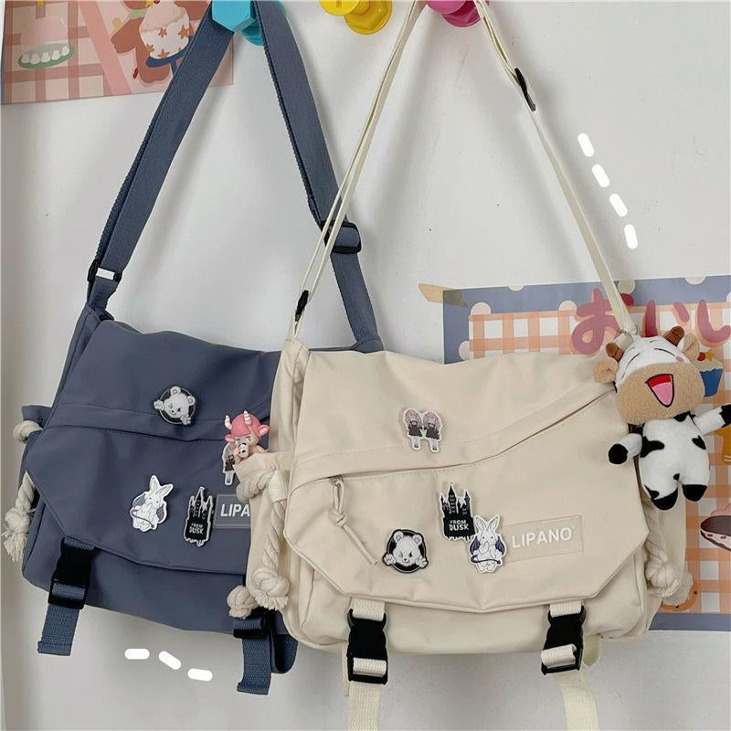 Nylon One Shoulder Crossbody Bag Large Capacity Travel - Smarsty