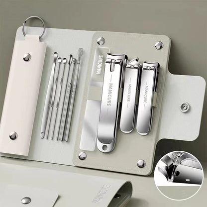 Portable Manicure Set with Sharp Stainless Steel Tools - Smarsty