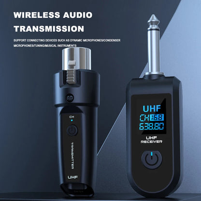 BOMGE Wireless Microphone Adapter System for Dynamic Sound - Smarsty
