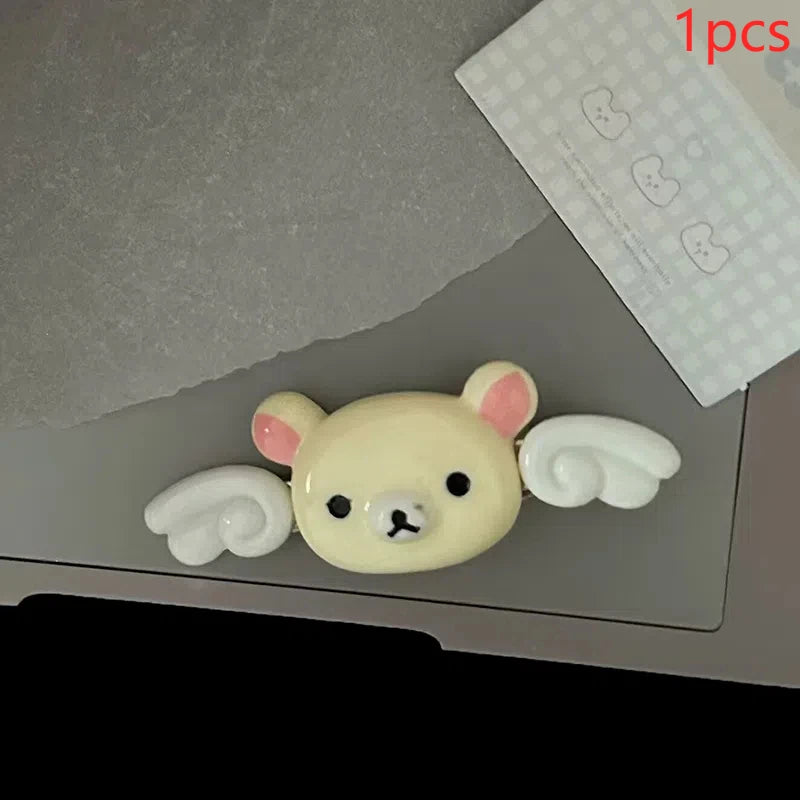 Kawaii Rilakkuma Hair Clips for Girls Birthday Gift - Smarsty