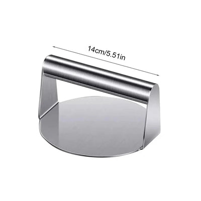 1pc Stainless Steel Hamburg Meat Press Hamburger Press Kitchen Gadgets Meat Pie Make Kitchen Accessories Cooking Accessories by Smarsty