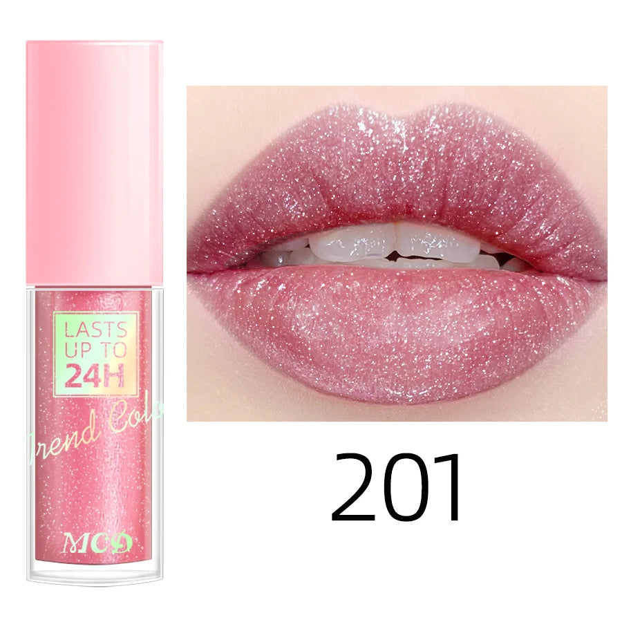 18 Colors Long Lasting Waterproof Lip Gloss Moisturizer - Smarsty