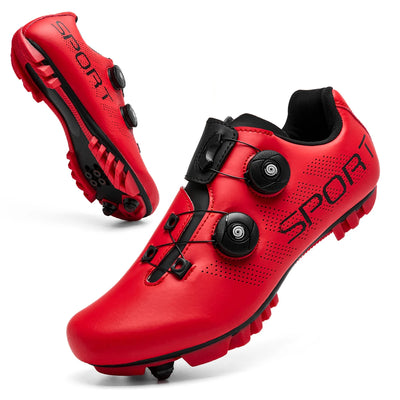 2025 Cycling Sneaker Mtb with Cleats Men Carbon Sports Speed Bike Shoes Women Mountain Racing Flat SPD Road Cycling Footwear by Smarsty