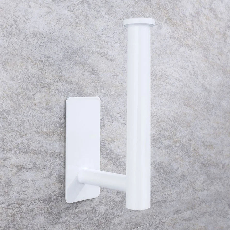 Stainless Steel Adhesive Paper Holder for Kitchen and Bathroom - Smarsty
