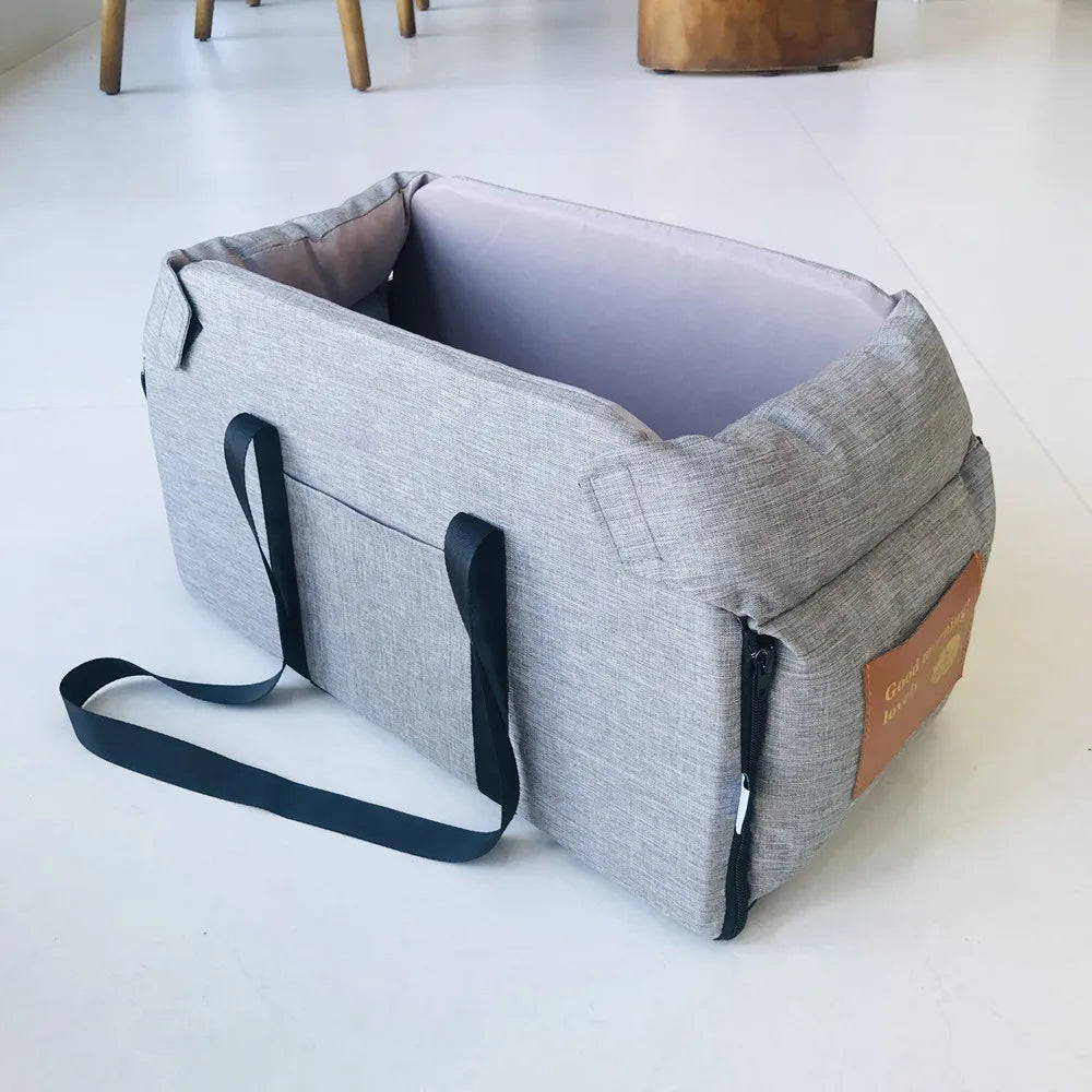 Portable Dog Car Seat Bed for Safe Travel - Smarsty