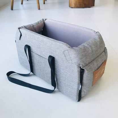 Portable Dog Car Seat Bed for Safe Travel - Smarsty
