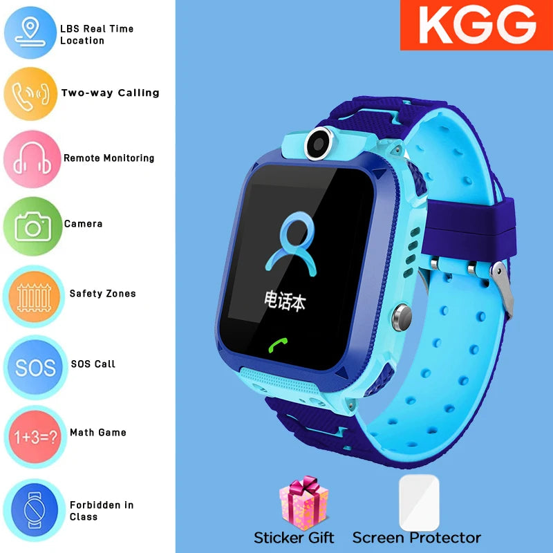 4G Kids Smart Watch With SOS Call And Waterproof Design - Smarsty