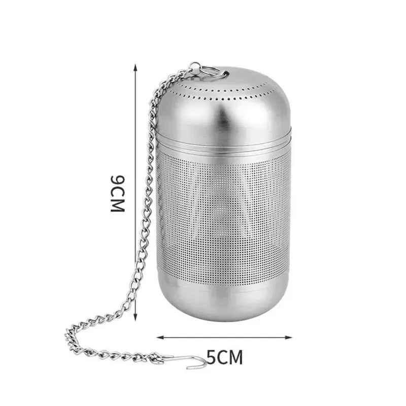 Tea Strainer Stainless Steel Tea Infuser Tea Leaves Spice Seasoning Ball Strainer Teapot Fine Mesh Coffee Filter Teaware - Smarsty