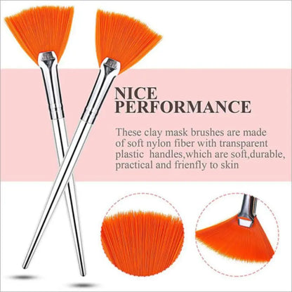 4 Piece Face Mask Brush Set for Smooth Application - Smarsty