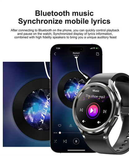 Samsung Galaxy Watch6 Classic Smartwatch with GPS and Heart Rate Monitor - Smarsty