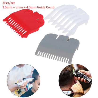 3 Pcs Hair Clipper Guard Combs for Precision Trimming - Smarsty