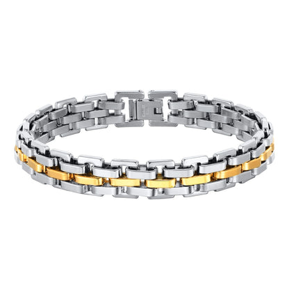 Vnox Stainless Steel Chain Bracelet for Men Gift - Smarsty