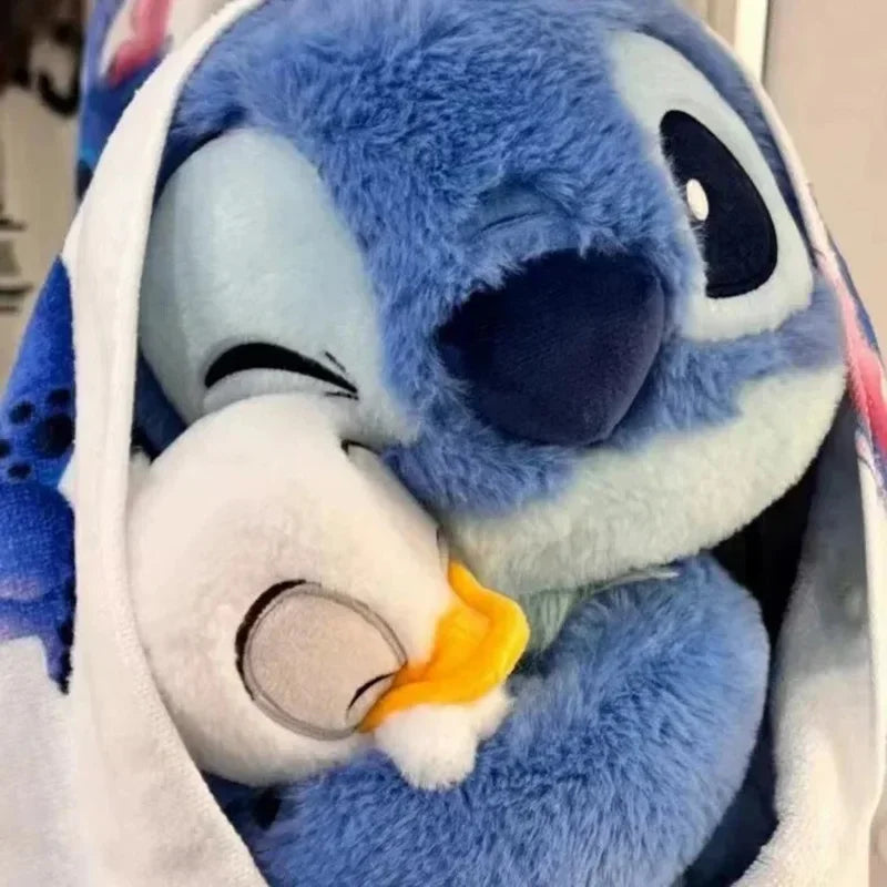 30/45cm  Stitch Plush Toy - Cute Lilo & Stitch Doll,Kawaii Donald Duck Stuffed Animal,Soft Birthday Gift for Kids Children