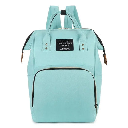 New Fashion Oxford Multi Functional Wear Resistant Insulation Large Capacity Zipper Mommy Bag Backpack for Travel