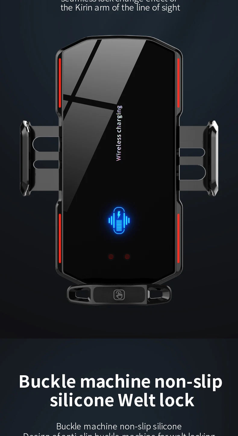 Magnetic Car Phone Holder Wireless 66W Fast Charger - Smarsty