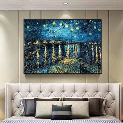 DIY Full Diamond Painting Kit Van Gogh Starry Sky Decor - Smarsty