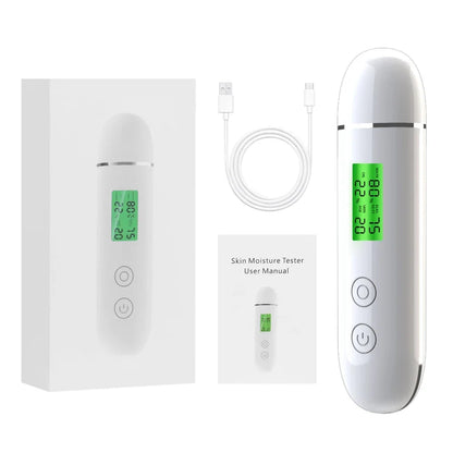 Portable Rechargeable Skin Analyzer for Moisture Detection - Smarsty