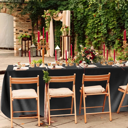 Satin Rectangle Tablecloth for Elegant Wedding Decor - Smarsty