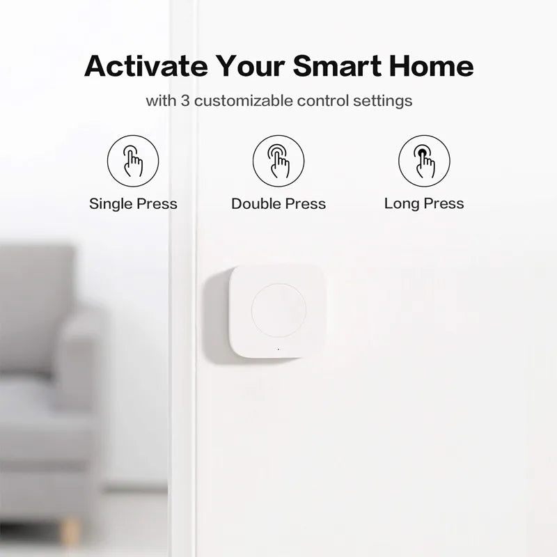 Aqara Smart Wireless Mini Switch for Home Security - Smarsty