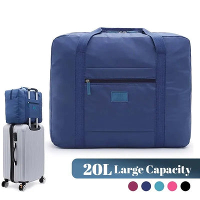 Lightweight Foldable Travel Duffel Bag For Carry On Luggage - Smarsty