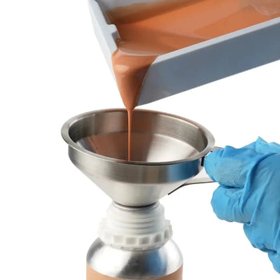 Stainless Steel Funnel Kitchen Oil Liquid Metal Funnel with Detachable Filter Wide Mouth Funnel for Canning Kitchen Tools by Smarsty