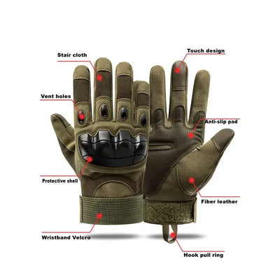 Tactical Outdoor Hunting Gloves Durable Protective Gear - Smarsty
