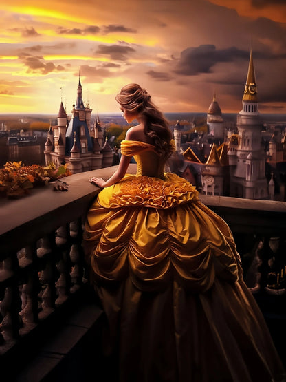 Disney Princess Diamond Embroidery Mosaic Art Kit - Smarsty