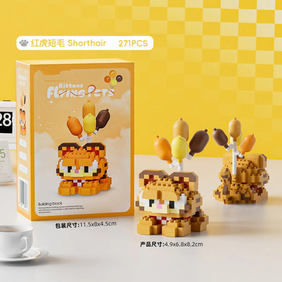 Animal Small Particle Dog Cat  Mini Building Blocks DIY Assembly Brick Sets Educational Toys for Kid 10 To 12 Year Birthday Gift - Smarsty