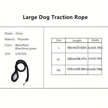 Comfort-Strong 5-Foot Braided Dog Leash for Training - Smarsty