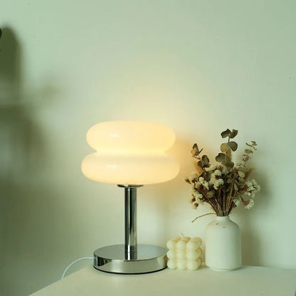 Macaron Glass Table Lamp with Trichromatic Dimming - Smarsty
