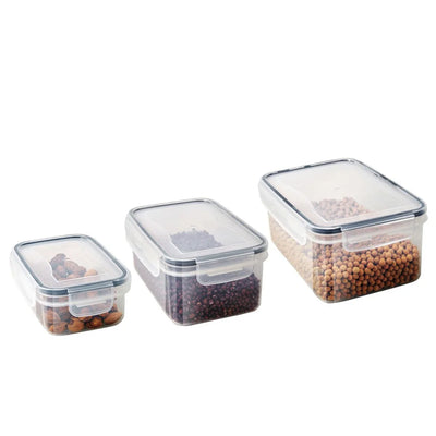 Kitchen Food Contianers Set, Microwave Dishwasher Safe BPA FREE 10pcs 840ML Containers Set With 10stickers and Marker by Smarsty