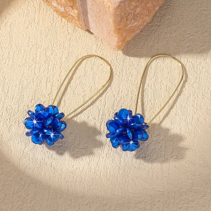 Versatile Pearl Petal Ball Earrings For Women Fashion Set - Smarsty