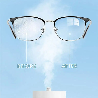 100Pcs/Box Glasses Cleaner Wet Wipe Disposable Anti Fog Misting Dust Remover Cleaning Lens Wipes Sunglasses Phone Screen - Smarsty