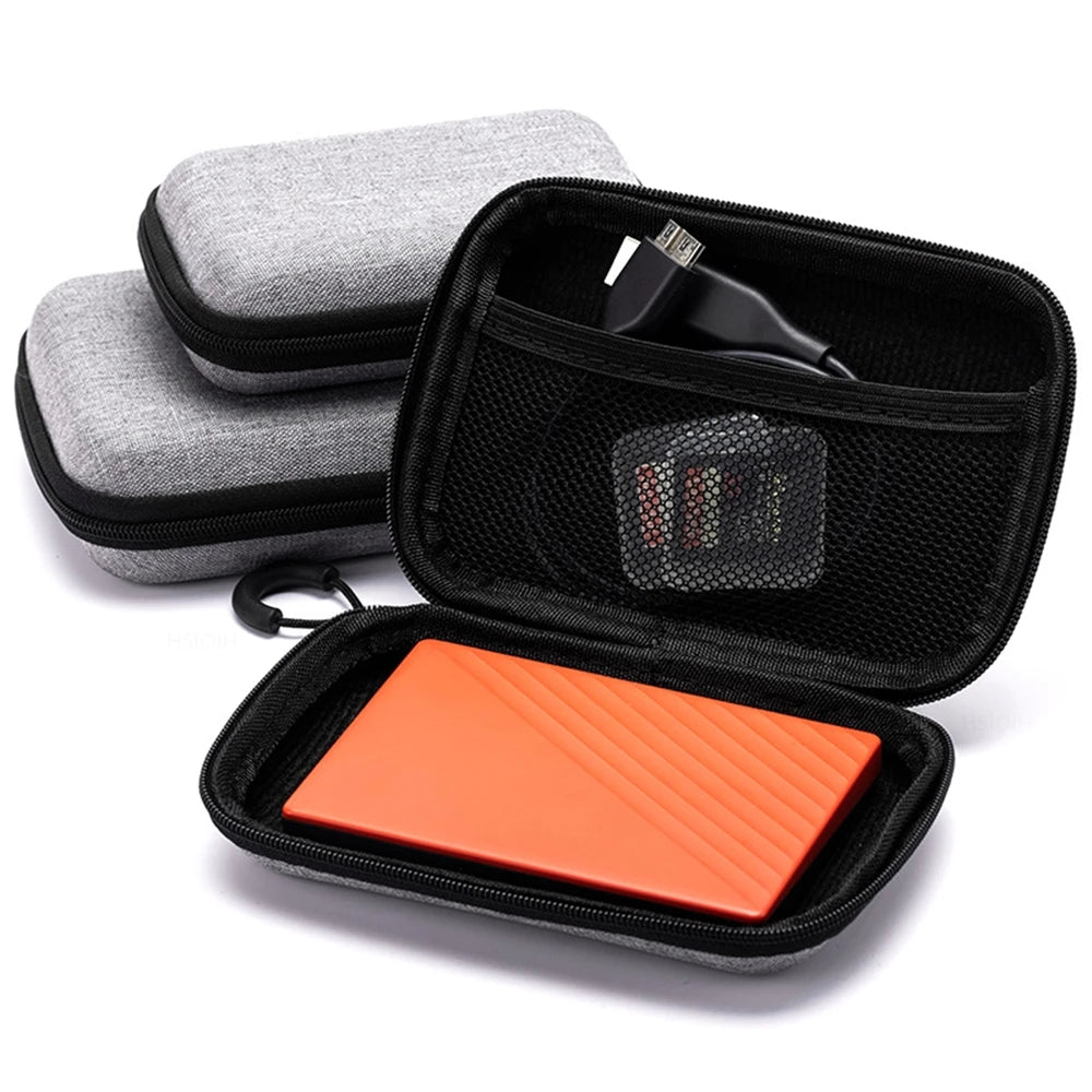 Portable Data Cable Organizer Bag for Travel - Smarsty