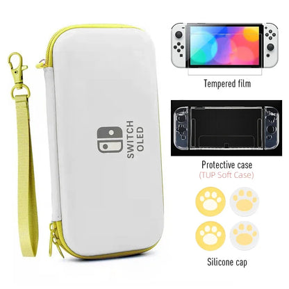 Data Frog Nintendo Switch OLED Carry Case and Screen Protector - Smarsty