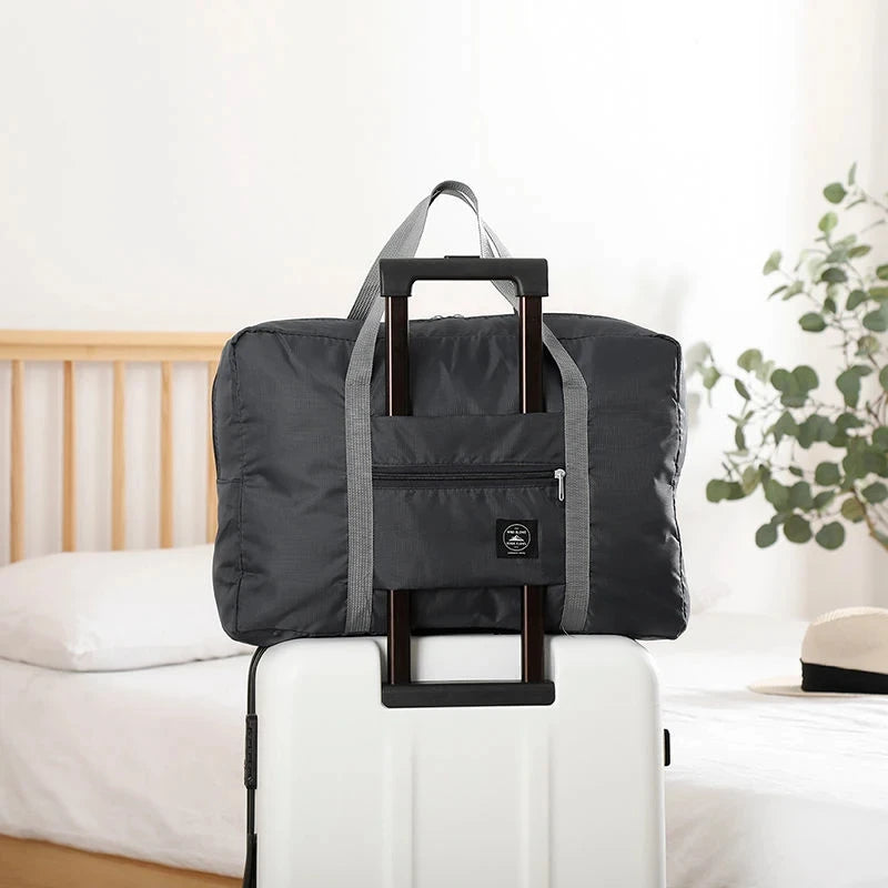 Foldable Travel Duffel Bag Carry on Lightweight Spacious - Smarsty