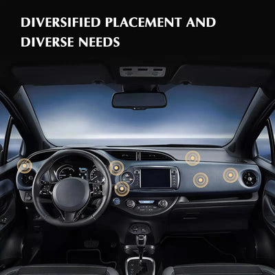 Magnetic Car Phone Holder With GPS Mount For Easy Access - Smarsty