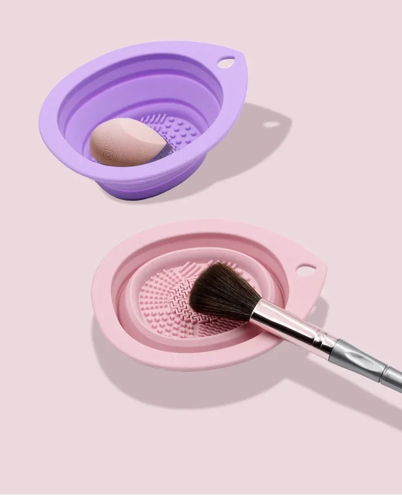 Silicone Makeup Brush Cleaner with Folding Design - Smarsty