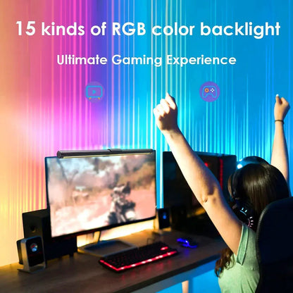 LED Monitor Light Bar with RGB Backlight and Music Sync - Smarsty