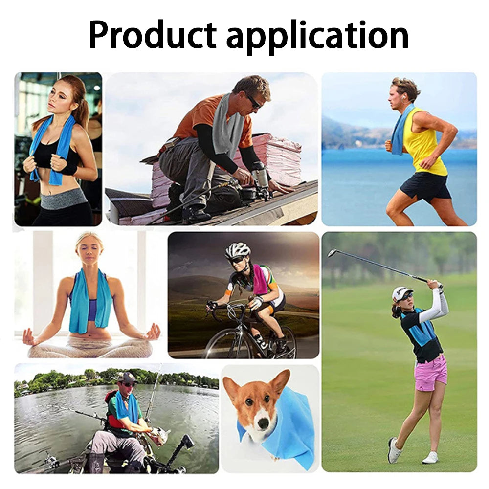New Microfiber Towel Sports Quick-drying Super Absorbent Camping Towel Super Soft And Lightweight Gym Swimming Yoga Beach Towel - Smarsty